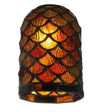 Meyda Green 22891 - 4"W X 6"H Scallop Shade