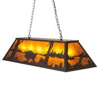 Meyda Green 229016 - 48" Long Buffalo Oblong Pendant