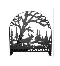 Meyda Green 23365 - 30"W X 30"H Moose Creek Arched Fireplace Screen