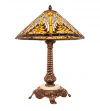 Meyda Green 251938 - 23" High Nuevo II Cone Table Lamp