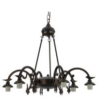 Meyda Green 26944 - 27.5" Wide 6 LT Chandelier Hardware