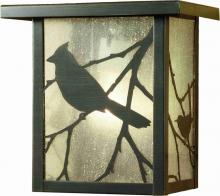 Meyda Green 43458 - 8"W Hyde Park Song Bird Wall Sconce