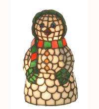 Meyda Green 69916 - 8.5"H Snow Woman Accent Lamp