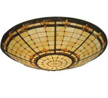 Meyda Green 81546 - 48"W Fleur-de-Lite Shade