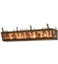 Meyda Green 82132 - 30"W Tall Pines Vanity Light