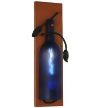 Meyda Green 99635 - 4"W Tuscan Vineyard Wine Bottle Wall Sconce