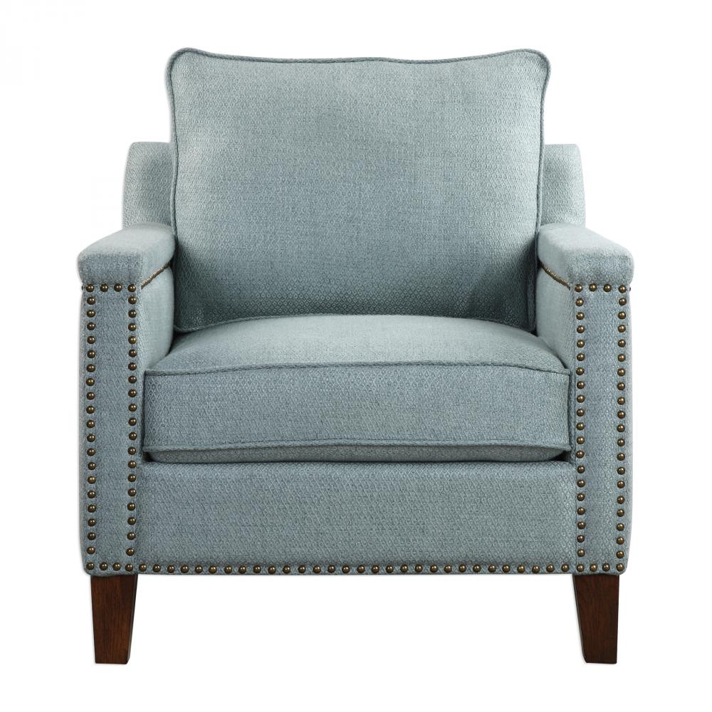 Uttermost Charlotta Sea Mist Accent Chair