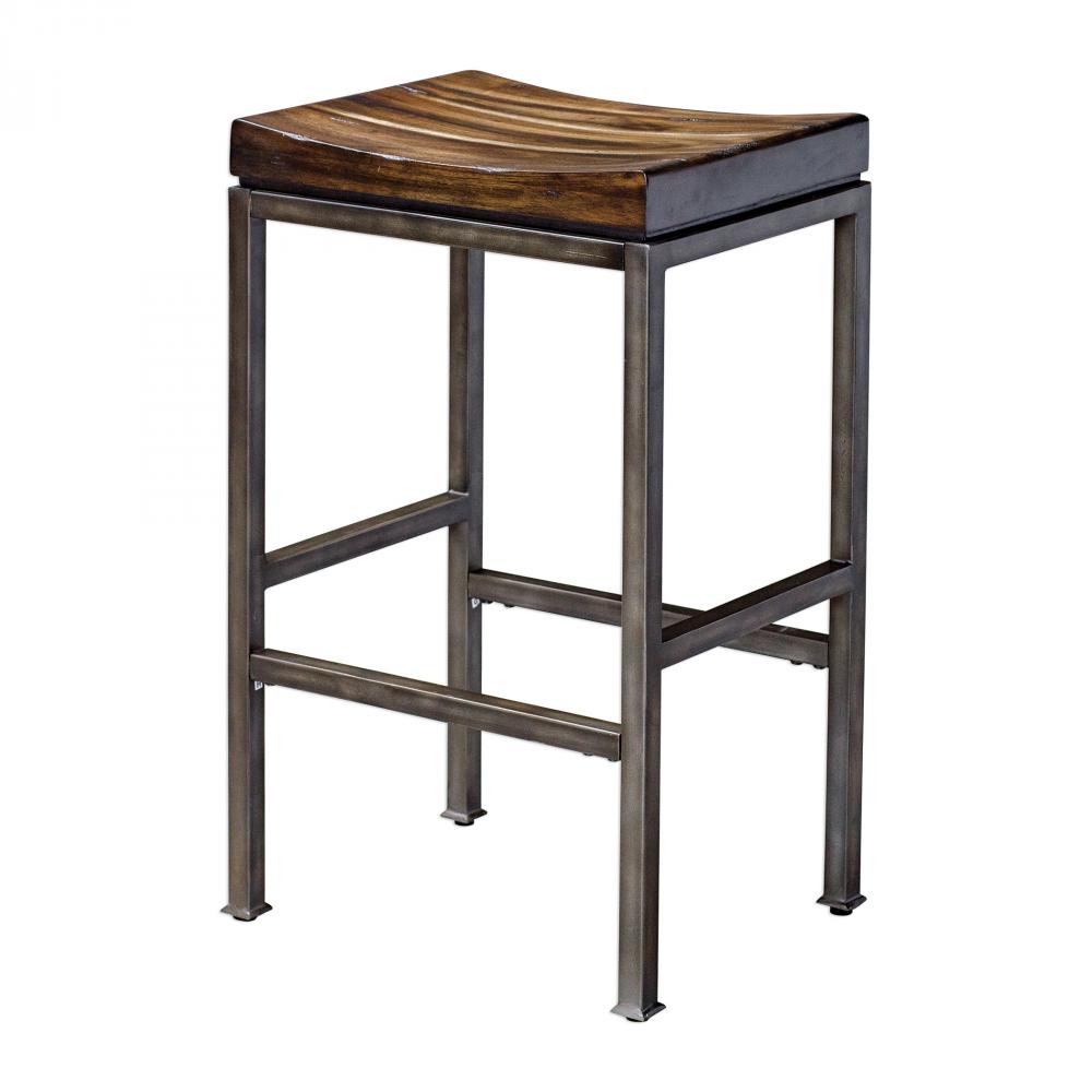 Uttermost Beck Industrial Bar Stool