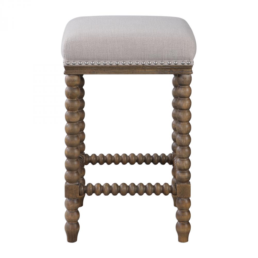 Pryce Wooden Counter Stool