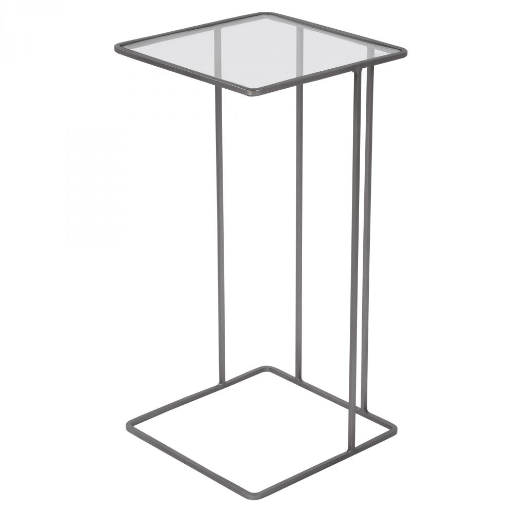 Uttermost Cadmus Pewter Accent Table