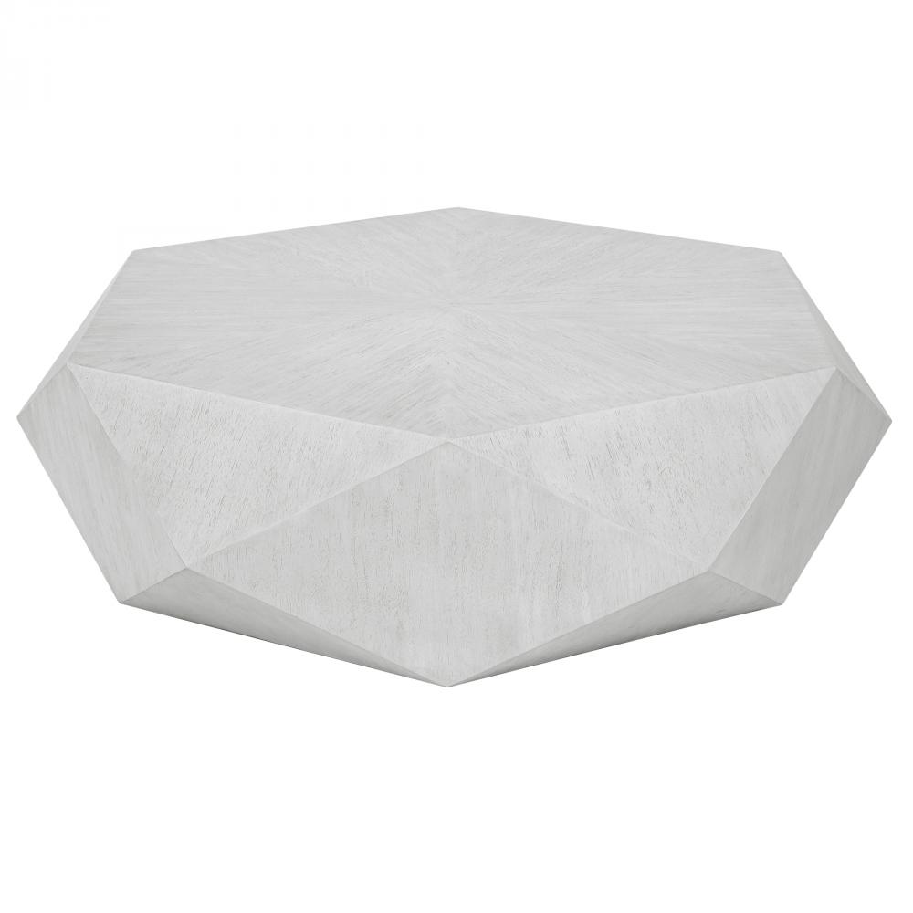 Uttermost Volker White Coffee Table