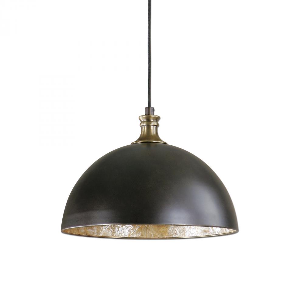 Uttermost Placuna 1 Light Bronze Pendant