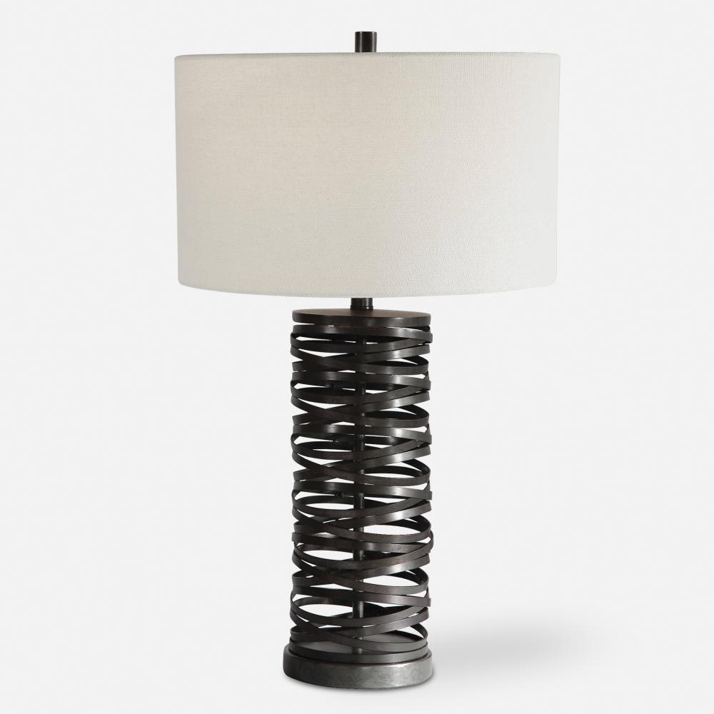 Uttermost Alita Rust Black Table Lamp