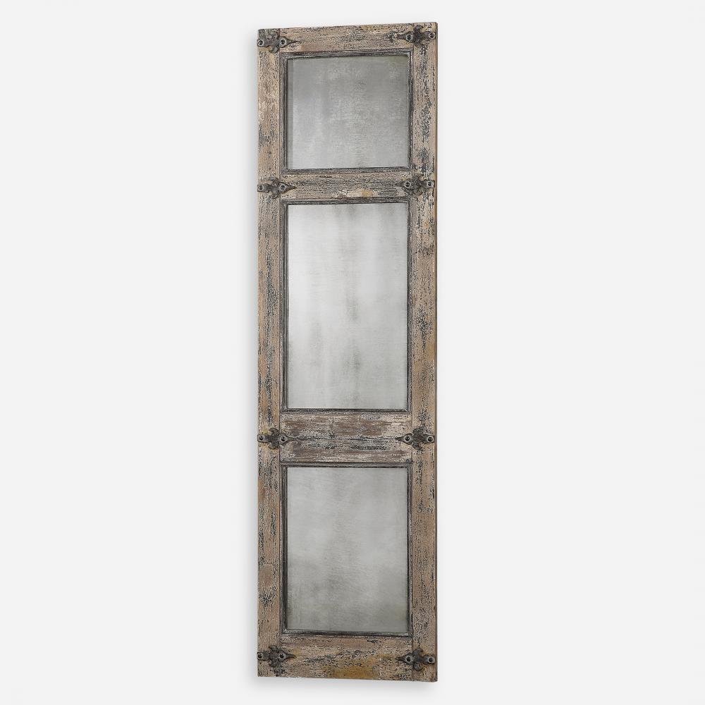 Uttermost Saragano Distressed Leaner Mirror