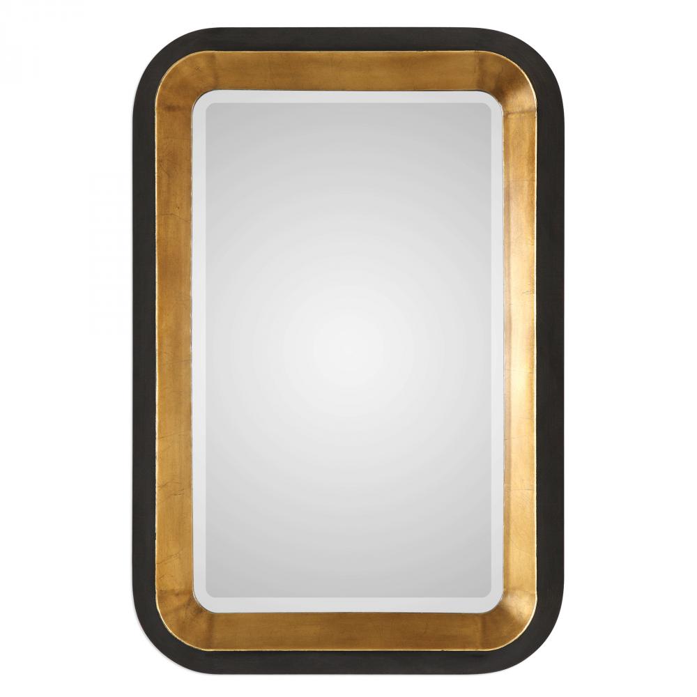 Niva Metallic Gold Wall Mirror