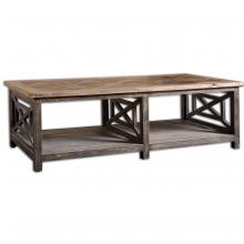 Uttermost 24264 - Spiro Reclaimed Wood Cocktail Table