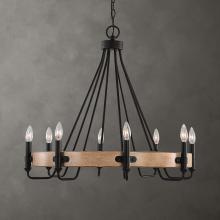 Uttermost 21356 - Uttermost Deschutes 8 Light Farmhouse Chandelier