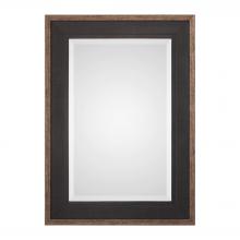 Uttermost 09377 - Staveley Rustic Black Mirror