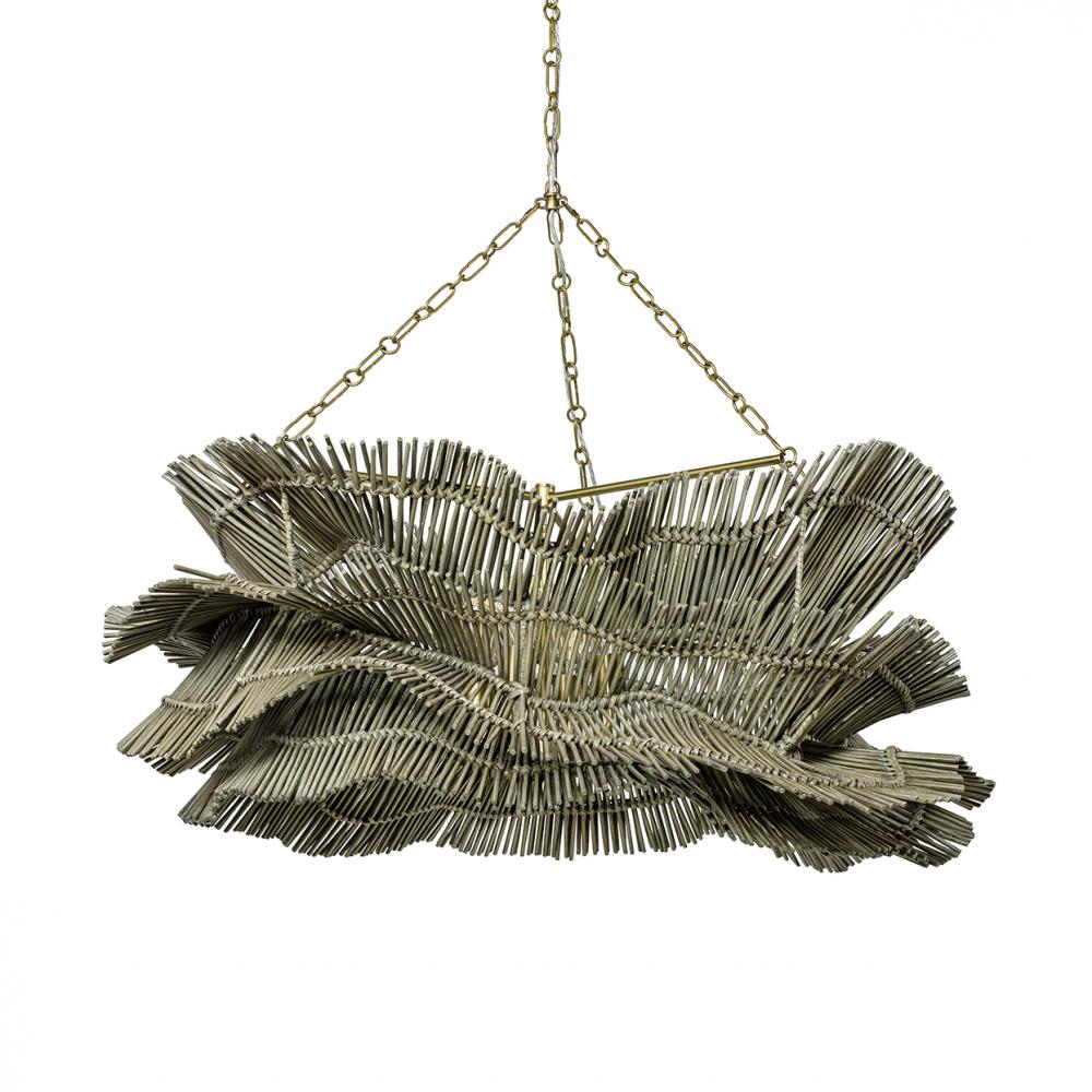 Miramar Chandelier Grey