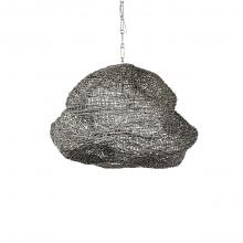 Palecek 2728-79 - Andorra Wicker Pendant Medium Grey