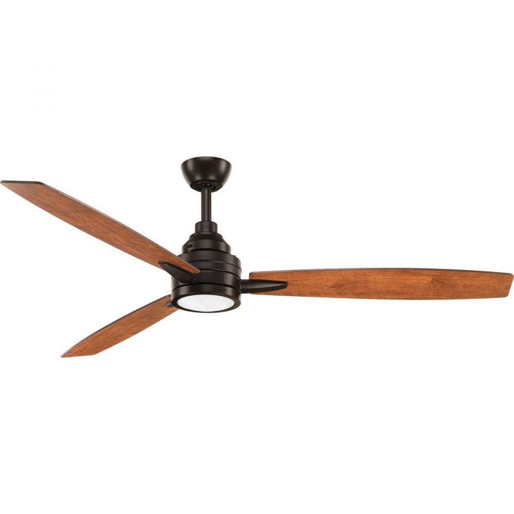 Gaze Collection 60" LED Three-Blade Ceiling Fan