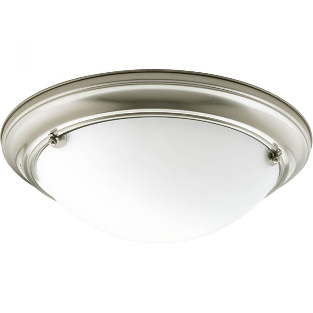 Eclipse Collection Two-Light 15-1/4" Close-to-Ceiling