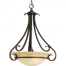 Progress P3847-77 - Torino Collection Three-Light Foyer Pendant