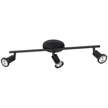 Eglo 205136A - Tremendo - 3 Lt Fixed Track Light Structured Black Finish 3x10W