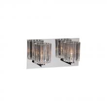 PLC Lighting 1062 PC - 2 Light Vanity Felicia Collection