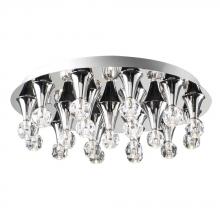 PLC Lighting 21158 PC - 19 Light Ceiling Light Brio Collection