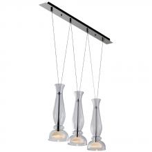 PLC Lighting 67003 PC - 3 Light Mini Pendant Gracie Collection 67003 PC