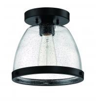 Craftmade X1410-FB - Lodie 1 Light 9.5" Flushmount in Flat Black