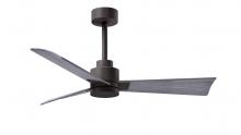 Matthews Fan Company AK-TB-BW-42 - Alessandra 3-blade transitional ceiling fan in textured bronze finish with Barn Wood blades. Optim