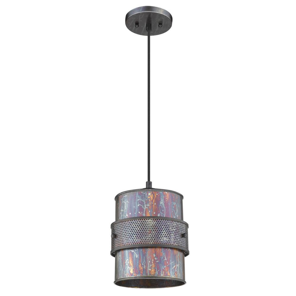 Ryker 1-Light Bronze Patina Pendant