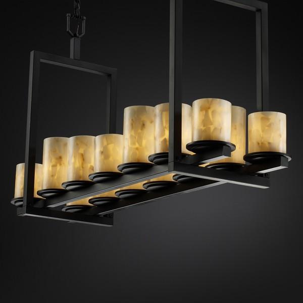 Dakota 14-Light Bridge LED Chandelier (Short)