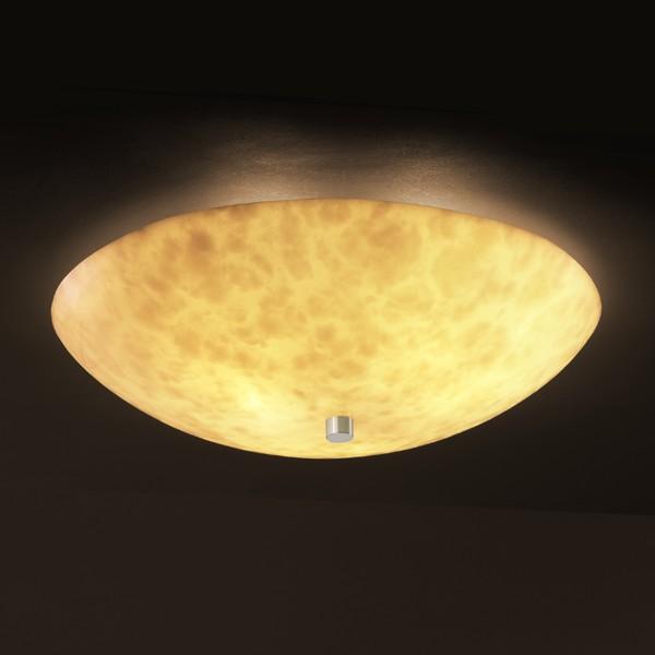 24" Semi-Flush Bowl w/ LED Lamping