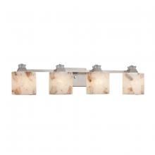 Justice Design Group ALR-8474-30-NCKL - Ardent 4-Light Bath Bar