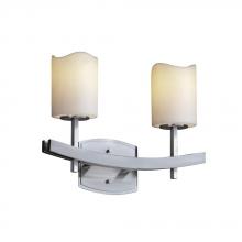 Justice Design Group CNDL-8592-10-AMBR-DBRZ - Archway 2-Light Bath Bar