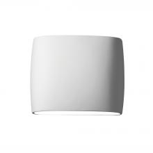 Justice Design Group CER-8855W-BIS - Wide ADA Outdoor LED Oval - Open Top & Bottom