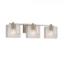 Justice Design Group FSN-8443-55-SEED-BRSS - Era 3-Light Bath Bar