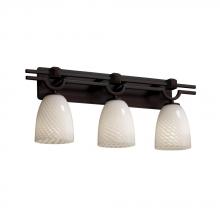 Justice Design Group FSN-8503-10-MROR-NCKL - Argyle 3-Light Bath Bar