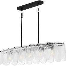 Quoizel CAS543MBK - Cassidy 5-Light Matte Black Linear Chandelier