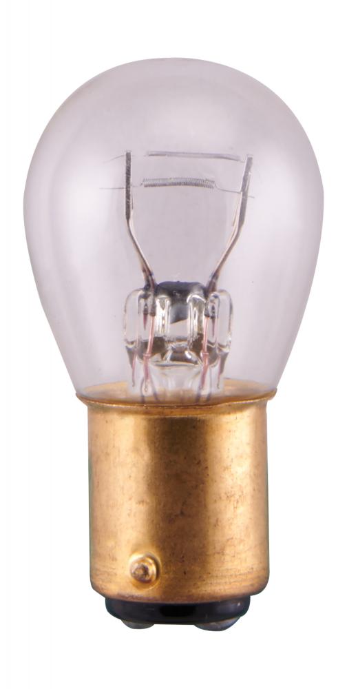 26.88/8.26 Watt miniature; S8; 1200/5000 Average rated hours; Double Contact Bayonet base; 12.8/14