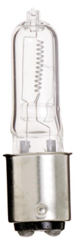 75 Watt; Halogen; T4; Clear; 2000 Average rated hours; 1250 Lumens; DC Bay base; 120 Volt