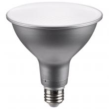 Satco Products Inc. S11589 - 13.3 Watt PAR38 LED; Medium Base; Silver Finish; CCT Selectable; 120 Volt; 40 Degree Beam Angle