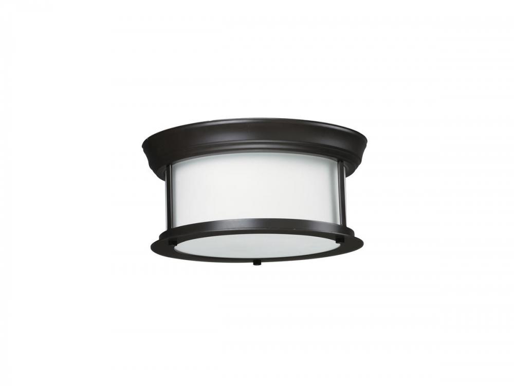 2 Light Flush Mount