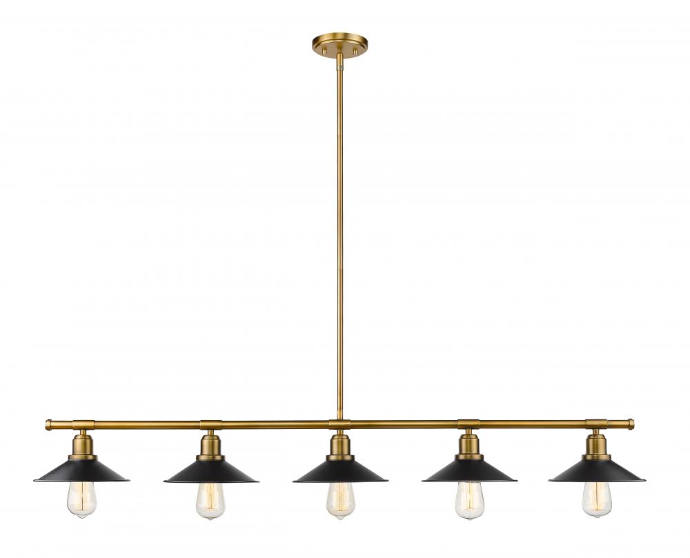 5 Light Linear Chandelier