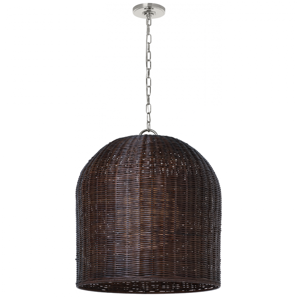 Nancy 25" Woven Hanging Shade