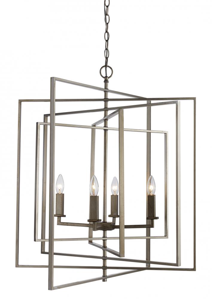 El Capitan 26" Pendant Style Cage Chandelier