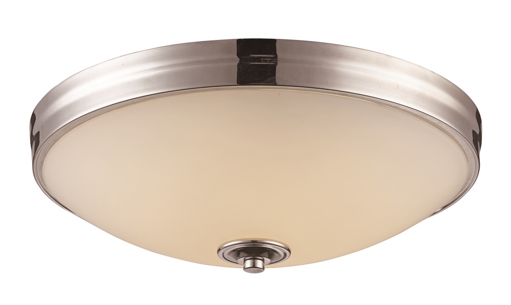 LED FLUSH ETCHED WH OPAL 15"-P